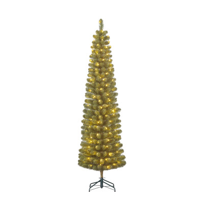 Albero di Natale Charlton con Led - Albero di Natale pre-illuminato