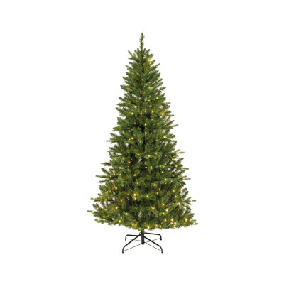 Albero di Natale Bretton Real Needle con LED Integrati. Incartare