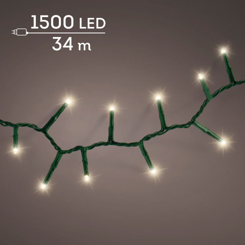 Luci di natale led compact 3400cm