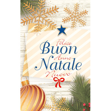 Biglietti Natale (6 Pezzi)