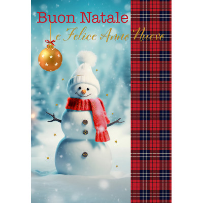 Biglietto Tanti Auguri Tartan 2