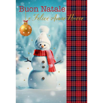 Biglietto Tanti Auguri Tartan