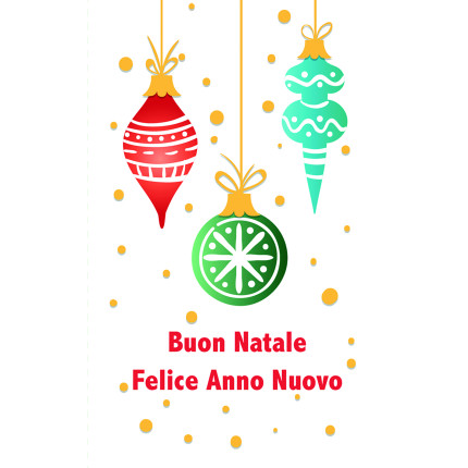 Biglietto Natale (6 Pezzi)