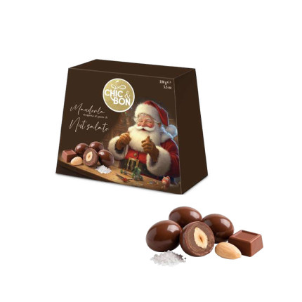 Valigetta Mandorla Ricoperta Gianduia Salato