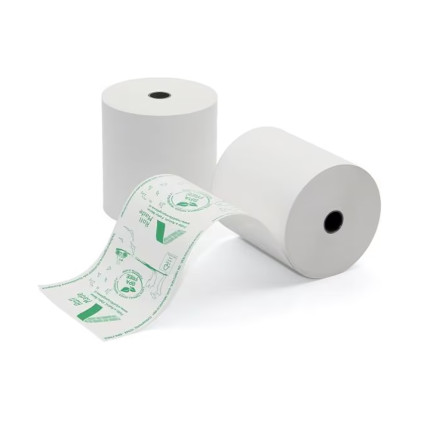 Rotolo Per Cassa in Carta Termica Bpa Free (10 Pezzi)