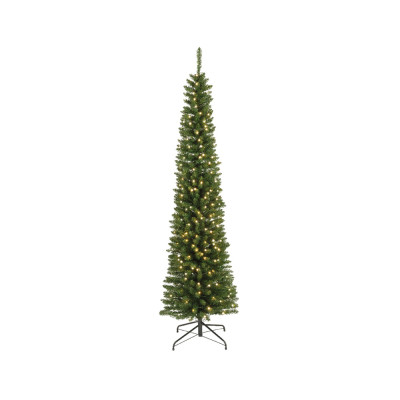 Albero di Natale Pencil con Led. Preilluminato con luce calda